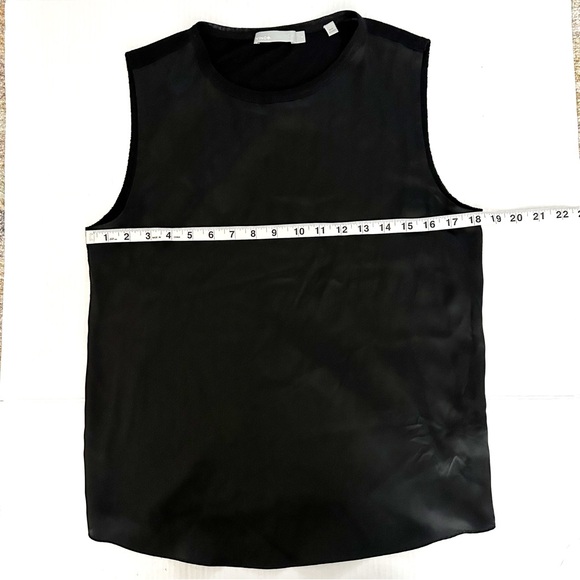 Vince Women’s silk tank top black Small - Picture 6 of 10